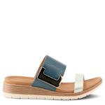 WOMENS MALIYAH SLIDE SANDAL - BLUE