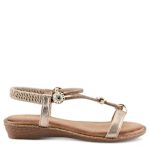 WOMENS CHARMER SANDAL - GOLD