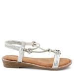 WOMENS CHARMER SANDAL - SILVER