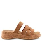 WOMENS MARKLE SLIDE SANDAL - CAMEL