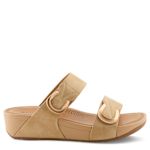 WOMENS OCEANDRIVE-LUX SLIDE SANDAL - BEIGE