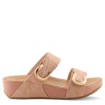 WOMENS OCEANDRIVE-LUX SLIDE SANDAL - BLUSH