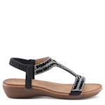 WOMENS SAEVI COMFORT SANDAL - BLACK
