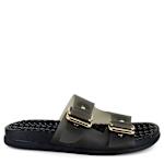 WOMENS GELLY SANDAL - DARK GREY
