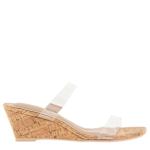 WOMENS STAMMIE WEDGE SANDAL - TAN