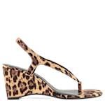 WOMENS SERENITY WEDGE SANDAL - LEOPARD