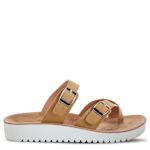 WOMENS BAYSIDE SLIDE SANDAL - TAN