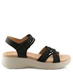 WOMENS DELOSA SANDAL - BLACK