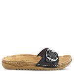 WOMENS BARONCA SLIDE SANDAL - BLACK