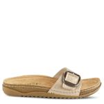 WOMENS BARONCA SLIDE SANDAL - GOLD