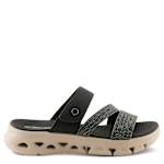 WOMENS GALVANESA SLIDE - BLACK