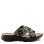 WOMENS GASPIE SLIDE - BLACK