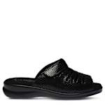 WOMENS VAMP SLIDE - BLACK