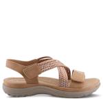 WOMENS CROSSBEAM SANDAL - TAN