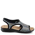 WOMENS NYAMAN-ART SANDAL - BLACK