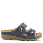 WOMENS PALOMA SANDAL - NAVY