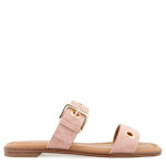 WOMENS REINE SLIDE SANDAL - ROSE GOLD