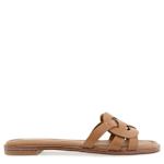 WOMENS RIMA SLIDE SANDAL - DARK TAN