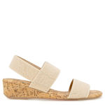 WOMENS DIANA WEDGE SANDAL - NATURAL