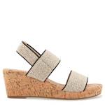 WOMENS JAKURA WEDGE SANDAL - NATURAL