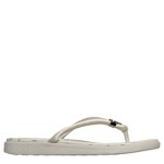 WOMENS MEDITATION LUXE HEART SLIDE-UPS - WHITE