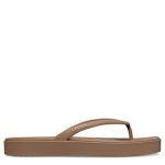 WOMENS MIAMI FLATFORM SANDAL - LATTE