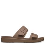 WOMENS BROOKLYN BUCKLE LOW LOW SANDAL - LATTE