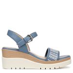 WOMENS GRACIELA 2 WEDGE SANDAL - BLUE