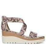 WOMENS GOODTIMES WEDGE SANDAL - BEIGE