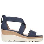 WOMENS GOODTIMES WEDGE SANDAL - DARK BLUE