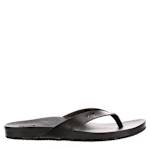 WOMENS CUSHION COURT COURT FLIP FLOP SANDAL - BLACK