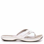WOMENS BREEZE SEA FLIP FLOP SANDAL - WHITE