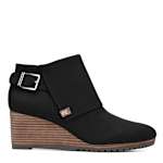 WOMENS CREATE WEDGE BOOTIE - BLACK