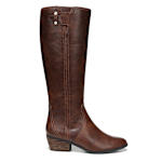 WOMENS BRILLIANCE WIDE CALF TALL BOOT - BROWN