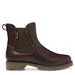 WOMENS IDA CHELSEA BOOT - DARK BROWN