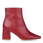 WOMENS HAYLINN BOOTIE - BURGUNDY