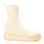 WOMENS EBBY PULL ON BOOT - OFF WHITE