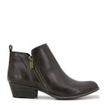 WOMENS TIMBER ANKLE BOOT - DARK BROWN