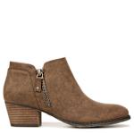 WOMENS BLAKE ZIP BOOTIE - COGNAC