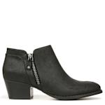 WOMENS BLAKE ZIP BOOTIE - BLACK