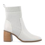 WOMENS HARLOWE WIDE BOOTIE - STONE