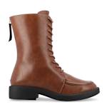 WOMENS NIKKS LACE UP BOOT - COGNAC