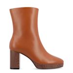 WOMENS ROMER BOOTIE - COGNAC
