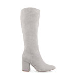 WOMENS AMEYLIA WIDE CALF TALL BOOT - GREY
