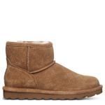 WOMENS ALYSSA WIDE FUR BOOT - BROWN