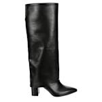 MICHAEL BY MICHAEL SHANNON WOMENS REESE WIDE CALF TALL DRESS BOOT - BLACK