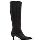 MADDEN GIRL WOMENS DEBUTT-WC TALL WIDE CALF DRESS BOOT - BLACK