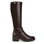 WOMENS BRITTANY TALL BOOT - DARK BROWN