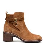 WOMENS VIVI BOOTIE - DARK TAN