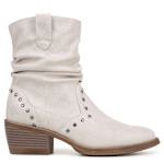 WOMENS REBEL WESTERN BOOT - OFF WHITE